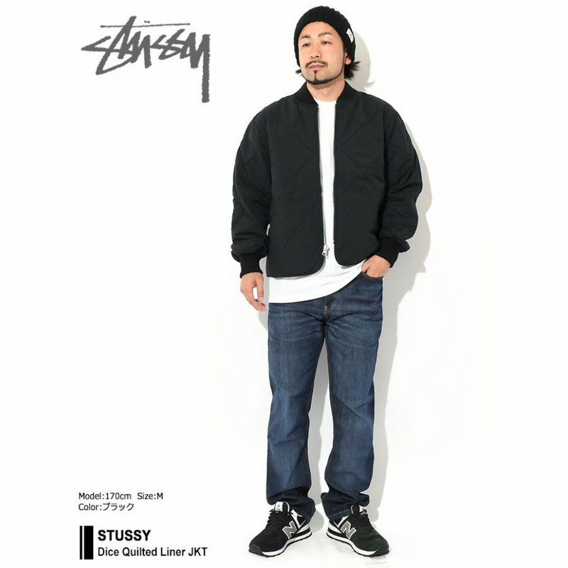 ステューシー ジャケット STUSSY メンズ Dice Quilted Liner ( stussy