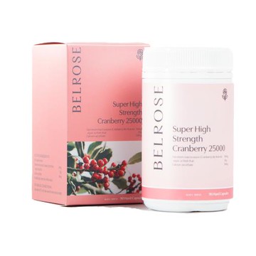 澳洲Belrose 頂級蔓越莓膠囊(1入組 90顆/瓶) 即期品-2025年11月到期