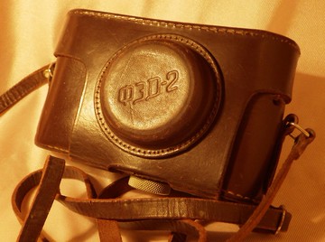 蘇聯復古皮套 蘇聯旁軸底片相機 附標準可折疊鏡頭