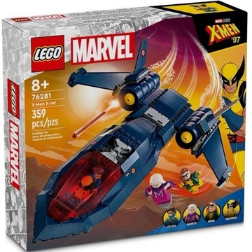 【台中翔智積木】LEGO 樂高 漫威 76281 X-Men X-噴射戰機 金剛狼 獨眼龍
