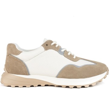 LA CONTE 休閒平底鞋 BEIGE 米白色男款鞋子