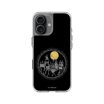 iPhone 17 Clear Case（相機按鈕） 透明 - 哈利波特 Harry Potter - 霍格華玆城堡剪影