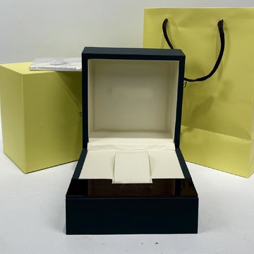 手表收納盒浪名匠手表盒翻蓋PU皮質附帶手提袋說明書腕表包裝盒【宜家良品百貨】