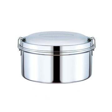 [寶馬牌 304#圓型雙層便當盒 16cm] JA-S-102-016-A