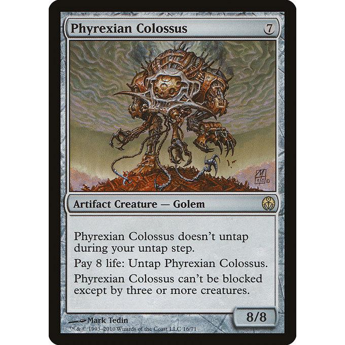 MTG □無/英語版□ 《ファイレクシアの巨像/Phyrexian Colossus