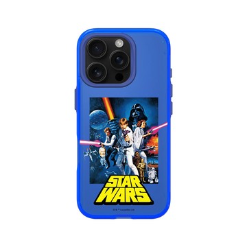 iPhone 16 Pro Clear 激光藍 - 迪士尼-星際大戰 Star Wars - 星際大戰四部曲：曙光乍現-電影海報