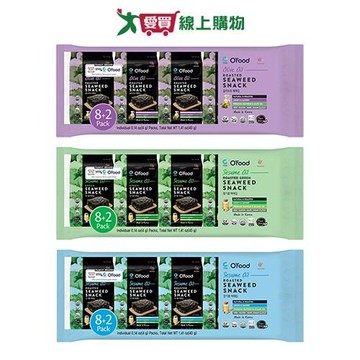清淨園海苔系列(原味/橄欖油/青海苔)(4公克X10入/袋)【愛買】