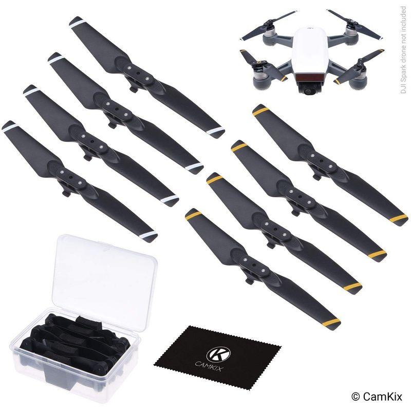 CamKix 付替プロペラDJI Spark-2セット(8ブレード)-便利な収納