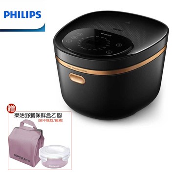 【贈樂活野餐保鮮盒】PHILIPS 飛利浦 醒香智選IH大火力8人份電子鍋 HD4539/50
