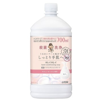 LION 獅王 趣淨 敏弱肌專用洗手慕斯補充瓶  700ml  1瓶