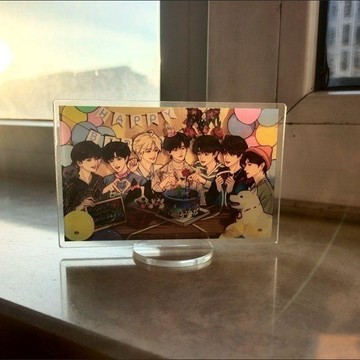 tnt時代少年立牌桌面擺件時代少年團數字油畫時代少年團拼圖七人 擺件 禮物 居家 擺飾 時代少年團周邊 時代少年團小卡