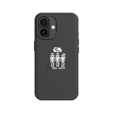 iPhone 16 SolidX 黑 - 迪士尼-星際大戰 Star Wars - 風暴兵-剪紙系列