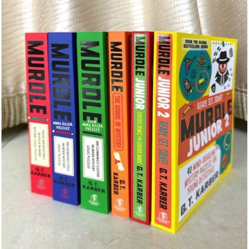 【查德書境】Murdle  每天破一起謀殺案 思維邏輯 推理遊戲 英語 偵探故事 思維訓練 解謎 推理