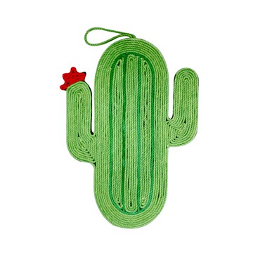 【地墊】劍麻造型貓抓墊 底部止滑 有附掛繩 貓咪磨爪 耐抓