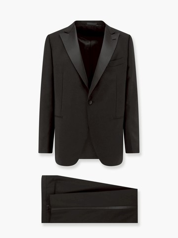 Mohair and wool tuxedo - CARUSO - gender_Man