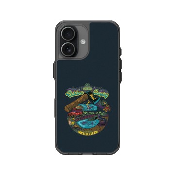 iPhone 17 Clear (相機按鈕) 酷墨灰 - KID - 露營野人