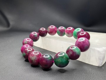 紅綠寶 13mm 手串 手鍊 天然水晶 水晶