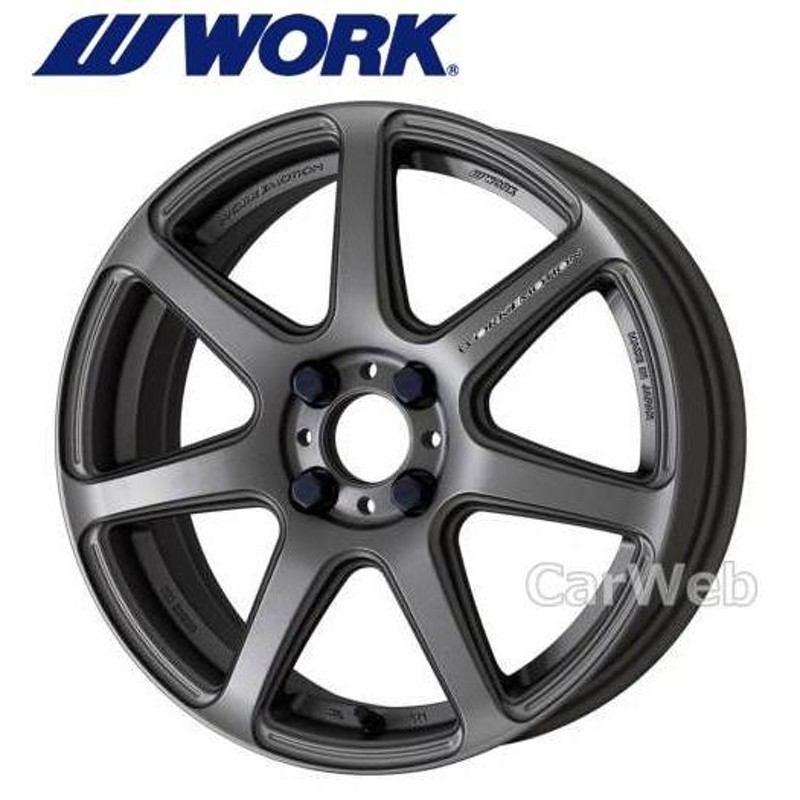 WORK EMOTION T7R 16インチ 6.5J PCD:100 穴数:4 inset:52 マット