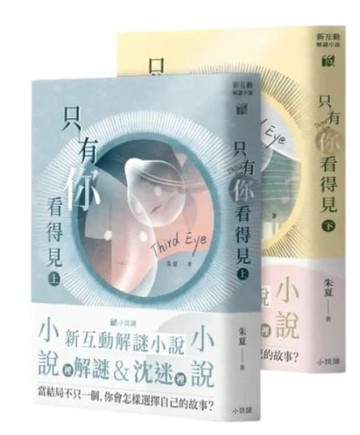 『高雄龐奇桌遊』 只有你看的見 上下集同捆 新互動解謎小說 繁體中文版 正版桌上遊戲專賣店