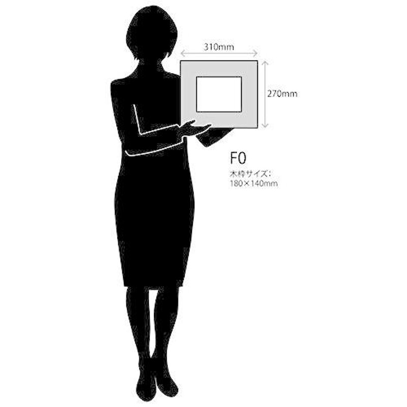 ラーソン・ジュール・ニッポン 油絵用額縁 A826 F0号(180x140mm