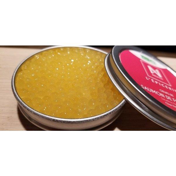 フランス産トラウトキャビア　Organic Brook Trout Caviar　オーガニック・ブルック・黄金キャビア　50ｇ