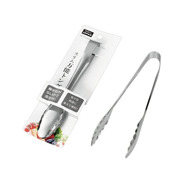 asdfkitty*日本製 ECHO 不鏽鋼萬用夾/食物夾/料理夾-19.5公分