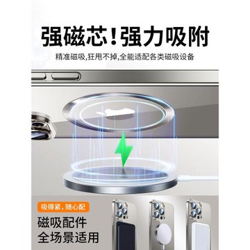 適用蘋果15promax手機殼iphone15pro保護套14防摔新款magsafe透明磁吸充電13鏡頭膜Plus男12pm女11全包超薄15