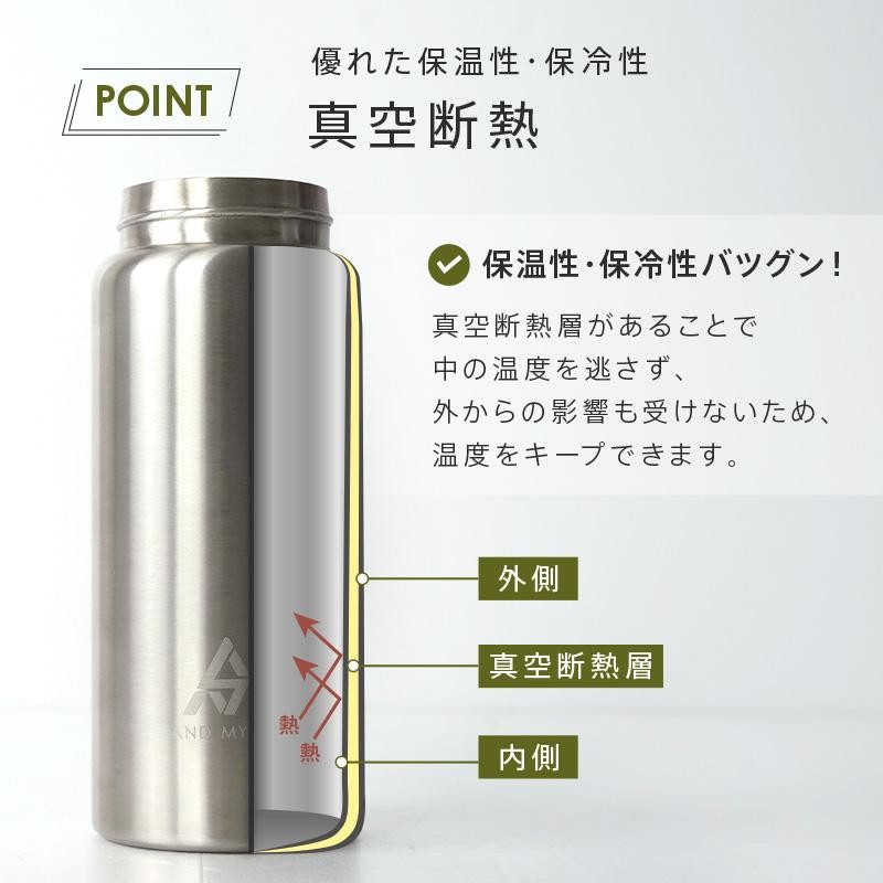 マグボトル 水筒 ステンレスボトル 500ml 750ml おしゃれ 保温 保冷