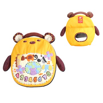 【Hi-toys】多功能益智毛絨音樂玩具熊 / 布書