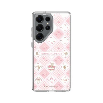 Galaxy S25 Ultra Clear 透明 - 三麗鷗-兔媽媽 Marron Cream - 午茶蕾絲