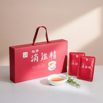 【紅豆食府】低壓緩萃烏骨雞滴雞精超值組(10包入/盒)*4盒+贈2包/術後/孕婦/銀髮族/易吸收低負擔/東森嚴選