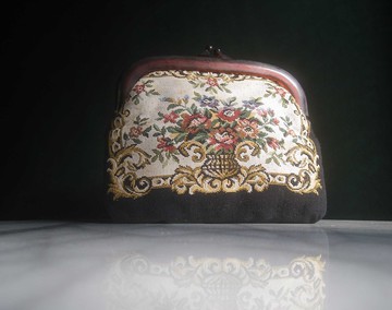 輝煌年代 OLD ERA _早期二手歐洲緹花布手拿包
