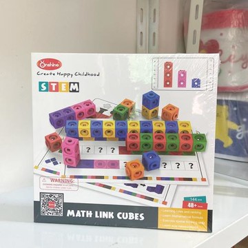 steam積木扣數字立方拼裝拼插玩具兒童寶寶開發啟蒙益智思維教具