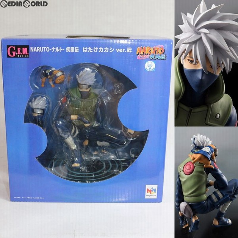 中古即納 Fig G E M シリーズ はたけカカシ Ver 弐 Naruto ナルト 疾風伝 完成品 フィギュア メガハウス 通販 Lineポイント最大0 5 Get Lineショッピング