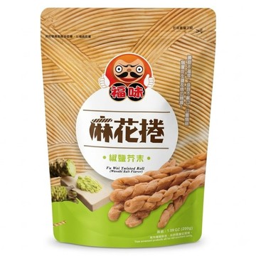 福味 小琉球麻花捲 椒鹽芥末  200g  1包