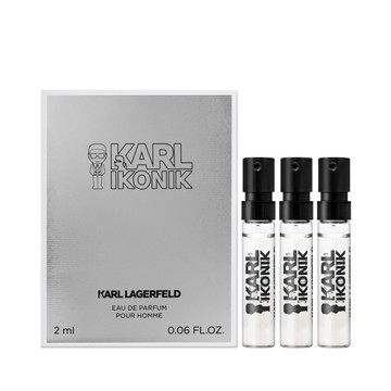 KARL LAGERFELD 時尚大帝極光銀淡香精(2ml)X3-香水隨身針管試香-專櫃公司貨
