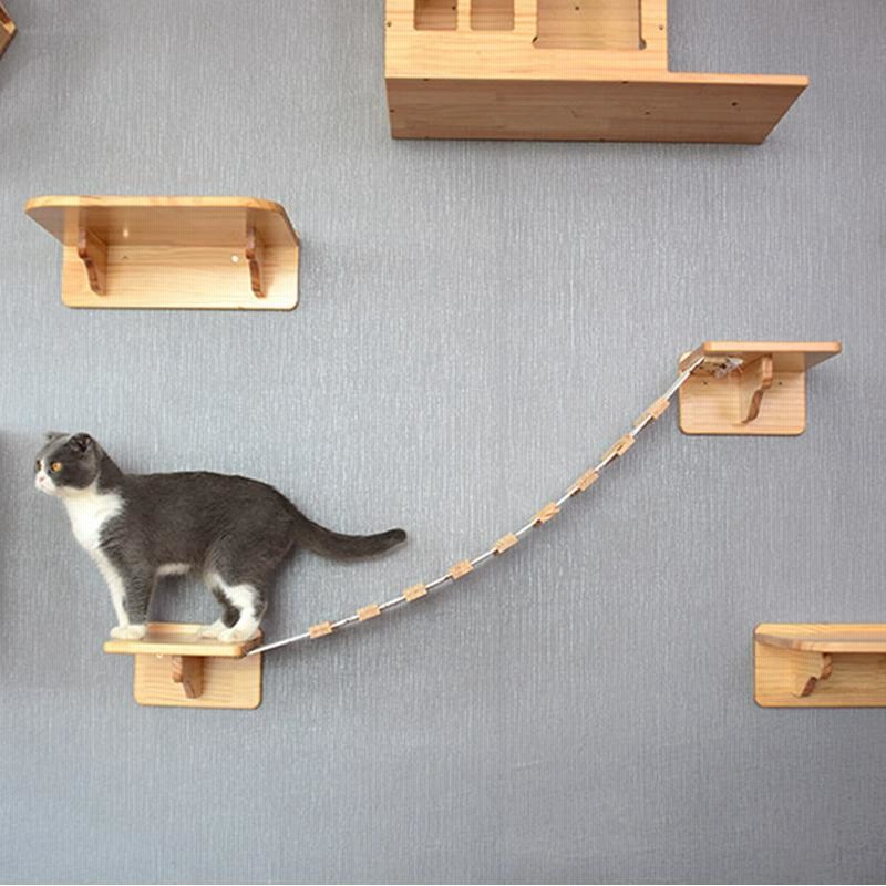 キャットタワー キャットウォーク 猫用 DIY 木製 足場 おしゃれ ベッド 