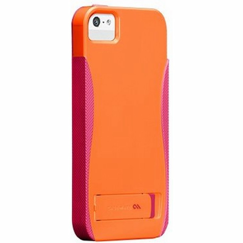 Iphoneseケース Iphone5sケース Iphone5ケース Pop スタンド With Stand Case Orange Pink スタンド機能付きケース Case Mate ケースメート 通販 Lineポイント最大get Lineショッピング