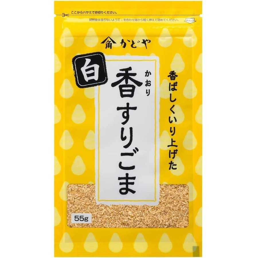 かどや 香すりごま 白 55g