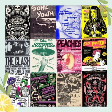 免運爆款🎇美式搖滾前衛掛墻複古海報ins風朋剋學生房間宿捨墻麵裝飾墻貼