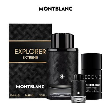 【MONTBLANC萬寶龍】探尋巔峰香精100ml(贈隨機體香膏75g+小香乙瓶)