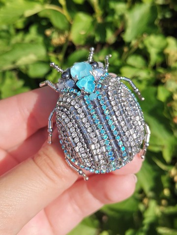 昆蟲首飾胸針、甲蟲別針、蟲子胸針