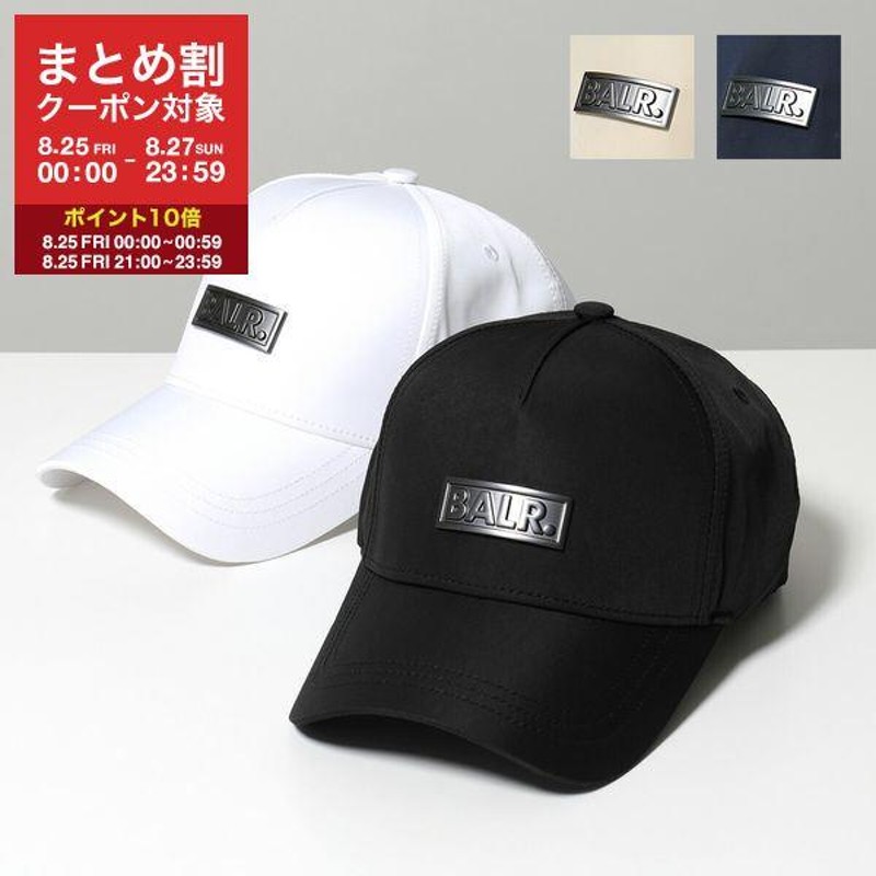 BALR. ボーラー ベースボールキャップ Classic Metal Badge Cap B6110