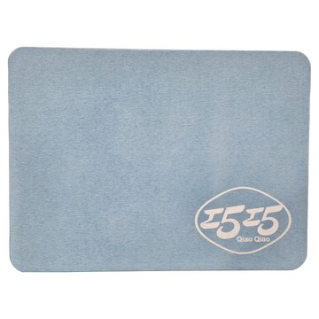巧巧 珪藻土吸水踏墊  中(40 x 30 x 0.9cm)  天空藍  1個