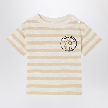 Gaye beige striped T-shirt