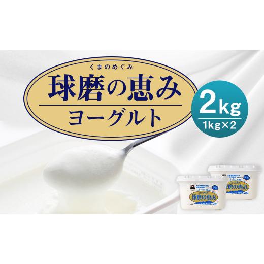 ふるさと納税 熊本県 人吉市 球磨の恵みヨーグルト 加糖 1kg×2パック  合計2kg