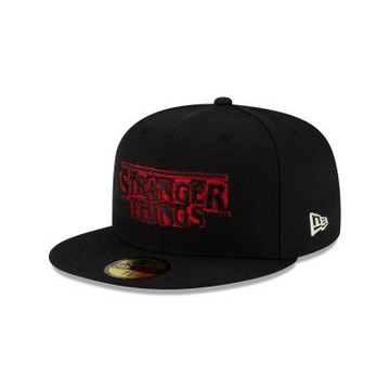 NEW ERA 男女 59FIFTY Stranger Things 怪奇物語 ST 黑 NE60833577