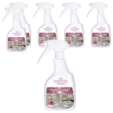 GBPH 好寶貝 玻璃皂垢清潔噴霧 Royal Rose 皇家玫瑰 快速溶解皂垢水漬  500ml  6瓶
