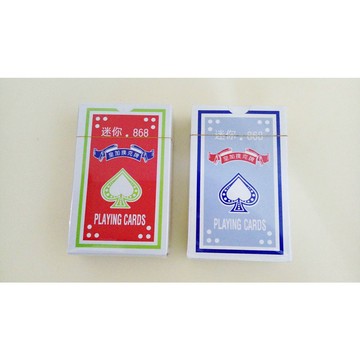 皇家迷你 868撲克牌 紅、藍  24打 /件 - 多款可選