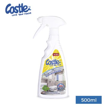 Castle家適多 強效去漬浴廁清潔噴霧 500ml｜瓦解水垢 皂垢 黃垢 無刺鼻氣味 安全環保 清潔劑